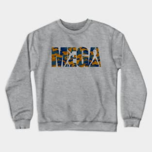 MegaDancers Camo Crewneck Sweatshirt